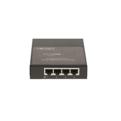 Gigabit 4FE Fiber Media Converter WEB supported transceiver