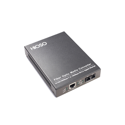 Gigabit Fiber Media Converter with SNMP function