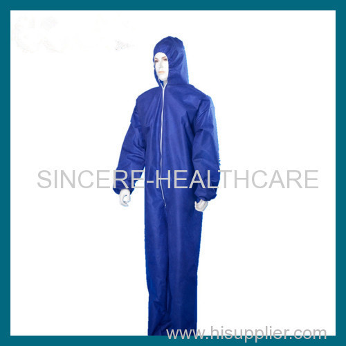 Disposable nonwoven protective clothing