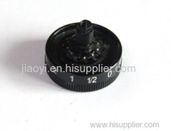 Precision machining pressure relief valve knob