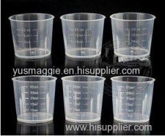 Plastic measuring cup mold