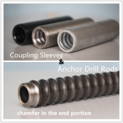 Coupling for Anchor Bars, end chamfering process