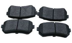Semimetal rear brake pads