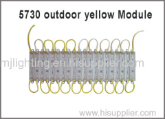 3led 5730 LED module light yellow 12VDC led backlight outdoor advertising signage led signs building channel letter