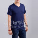 Apparel & Fashion T-shirts Men Bamboo Fiber Summer V-neck Basic Breathable T-shirt