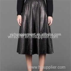 Black Leather Skirt Product Product Product