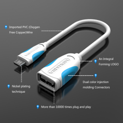 Vention High Speed USB 2.0 Micro USB OTG Cable Adapter