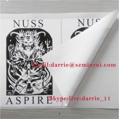 China Top factory of destructible Eggshell paper Wholesale customized destructible vinyl Eggshell sticker for graffiti