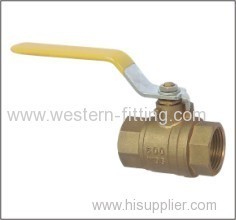 Brass Gas Valve Full Bore