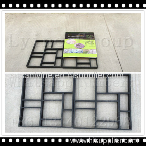 DIY pavement brick mould