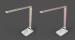 Home 5 Volt 5 W LED Desk Lamps Touch Switch with Alarm Clock