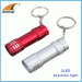 LED keychain light 15 000MCD super bright 3*LR44 mini pocket lamp key holder light promotional gift CE RoHS approval