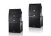 Black indoor speaker system with flying kits / light weight mini line array loudspeaker
