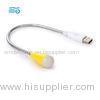 Energy Saving Yellow 5 Volt Laptop USB Light For Keyboard ROHS Approval