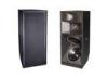 Professional Full Range Speaker Enclosure Three - Way 1200 watts Dual 15 inch