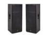 Acoustic Audio Indoor Outdoor Sound System Black 700 Watt Double 15&quot; inches