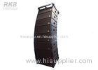 Dual 8" Compact Small Church Sound Systems Line Array With Curve Design