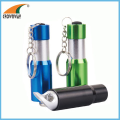 LED keychain light 15 000MCD super bright 3*LR44 mini pocket lamp bottle opener light emergency lamp CE RoHS approval