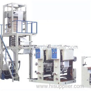 Film Blowing Interlink Printing Machine