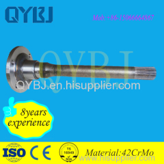 Automobile parts manufacturer hardening treatment OEM produce through shaft