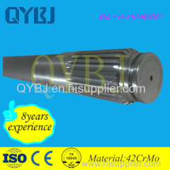 Reliable auto spare parts supplier OEM stainless steel howo spline shaft