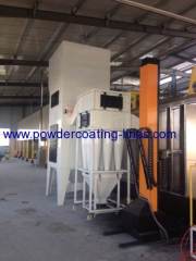 stainless steel powder booth