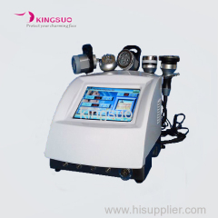 5 handles bio led rf vacuum ultrasound cavitation slimming machine