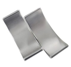 Strong Neodymium Sintered NdFeB magnets Nickel plated arc magnets
