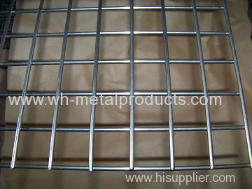 Welded wire fabric coated with zinc standard