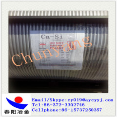 CaSi wire for steel / Calcium silicide powder injected in ferro alloy cored wire