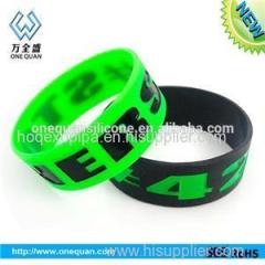 Rubber Screen Printing Bracelet