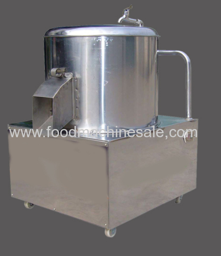 Automatic commercial vegetable peeling and washing machine