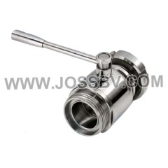 Sanitary Stainless Steel Ball Valve Union Type