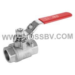 2PC Ball Valve 2000WOG