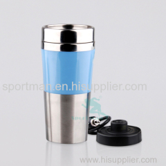 NEW! 12v 12oz Metal Electric Heated Travel mug Auto Car mug can boil water