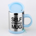 Coffee Mug/Mug Stainless Steel Self Stirring Electric Coffee Mug 450ml/High Quality-Automatic coffee mixing cup