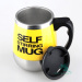 Hot Selling Custom Cheap Steel Self Stirring Electric Coffee Mug 16oz