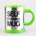 New Double Wall Stainless Steel Self Stirring Mug for Coffee/Tea/Milk/Hot Chocolate