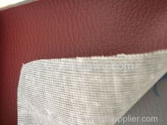 Vinyl fabric PVC sponge leather sofa material