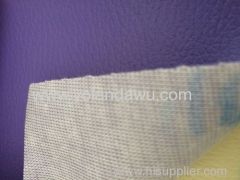 Vinyl fabric PVC sponge leather sofa material