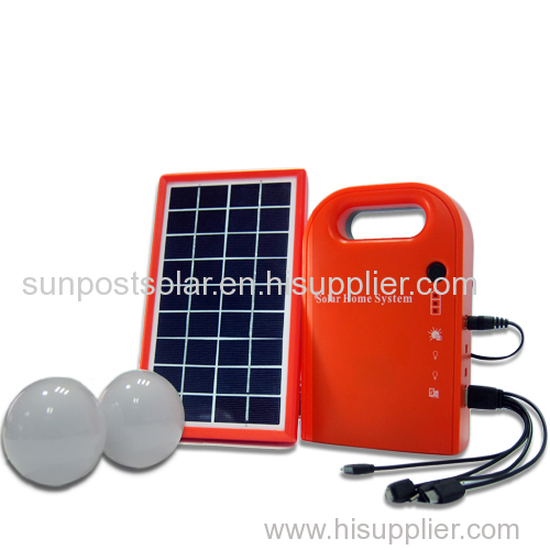 solar home lighting system