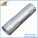 9LED flashlights 15 000MCD high power mini pocket LED lamp camping lantern anodized aluminum body 3*AAA batteries