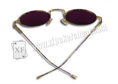 Metal Frame Gambling Glasses For Marked Cards / Magic Tricks