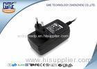 1.25A Audio Switching Power Adapter EU Plug Black 90V - 264V AC With Low Ripple