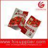 50 Micron Two Layers Laminated Films Barrier Three Side Seal Bag For Tomato