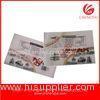 Dry Lamination Process Back Sealing Flat Pillow Pouch For Meat Packaging
