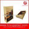 Grain Food Side Gusseted Square Flat Block Bottom Bags For Supermaket