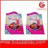 Reclosable Snack / Cookie Packing Three Side Seal Bag For Food Pacakging