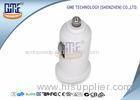 White USB Car Charger AC DC 5V Adapter CEC level 6 ROHS Approved