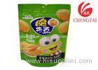 Colorful Reusable Barrier type Stand Up Zip Lock Pouches for Chips Packaging